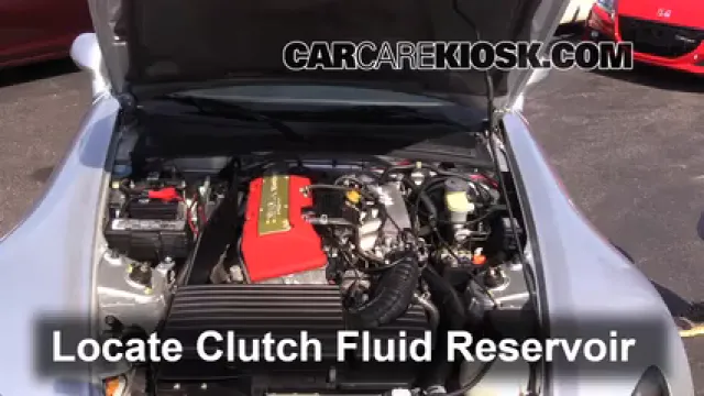 2005 Honda S2000 2.2L 4 Cyl. Transmission Fluid Check Fluid Level